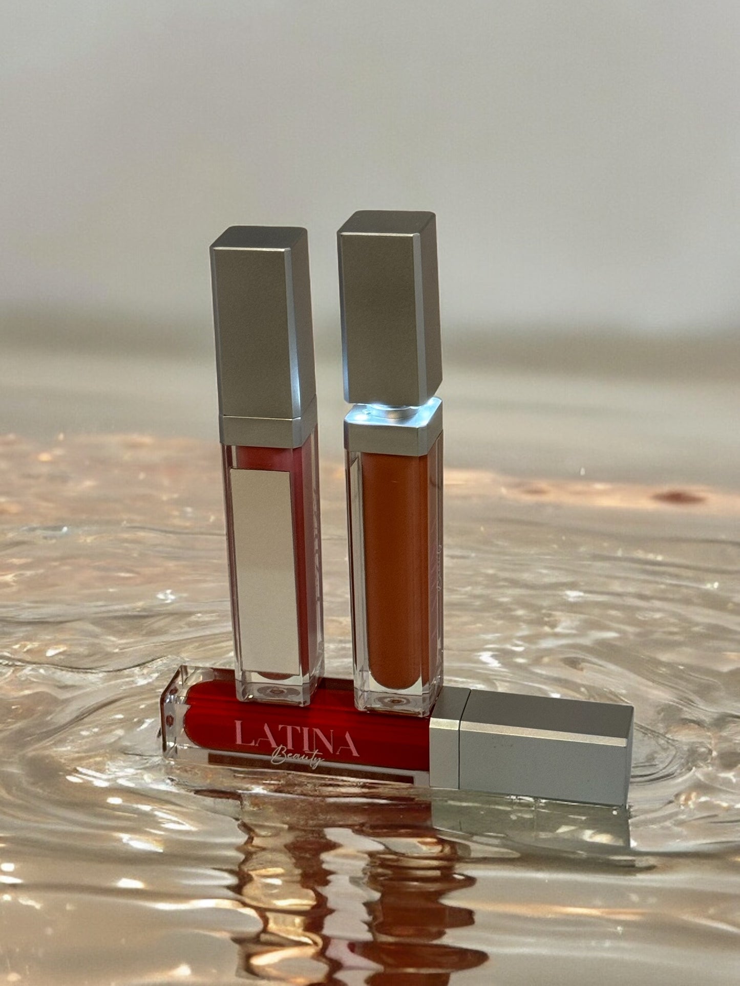 Lipgloss with mirror & LED Light